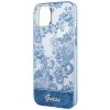 Guess GUHCP14MHGPLHB iPhone 14 Plus / 15 Plus 6.7 niebieski/blue hardcase Porcelain Collection