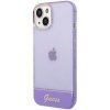 Guess GUHCP14SHGCOU iPhone 14 / 15 / 13 6.1 fioletowy/purple hardcase Translucent