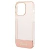 Guess GUHCP14XHGCOP iPhone 14 Pro Max 6,7 różowy/pink hardcase Translucent