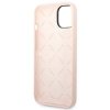 Guess GUHCP14SSLTGP iPhone 14 / 15 / 13 6.1 różowy/pink hardcase Silicone Triangle