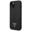 Guess GUHCP14SSLTGK iPhone 14 / 15 / 136.1 czarny/black hardcase Silicone Triangle