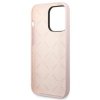Guess GUHCP14LSLTGU iPhone 14 Pro 6,1 fioletowy/purple hardcase Silicone Triangle