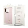 Guess GUHCP14LSLTGU iPhone 14 Pro 6,1 fioletowy/purple hardcase Silicone Triangle