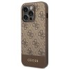 Guess GUHCP14XG4GLBR iPhone 14 Pro Max6,7 brązowy/brown hard case 4G Stripe Collection