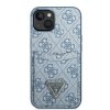 Guess GUHCP13SP4TPB iPhone 13 mini 5,4niebieski/blue hardcase 4G Triangle Logo Cardslot