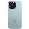 Guess GUHCP13LPS4MB iPhone 13 Pro / 13 6,1 niebieski/blue hardcase Saffiano 4G Small Metal Logo