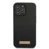 Guess GUHMP13XSPLK iPhone 13 Pro Max 6,7 czarny/black hard case Silicone Logo Plate MagSafe