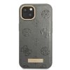 Guess GUHMP13MSAPSTG iPhone 13 / 14 / 15 6.1 szary/grey hardcase Peony Logo Plate MagSafe