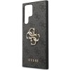 Guess GUHCS23L4GMGGR S23 Ultra S918szary/grey hardcase 4G Big Metal Logo