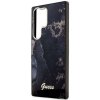 Guess GUHCS23LHTMRSK S23 Ultra S918 czarny/black hardcase Golden Marble Collection