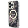 Guess GUHMP14XHCFWSK iPhone 14 Pro Max6.7 czarny/black hardcase Flower MagSafe