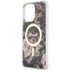 Guess GUHMP14XHCFWSK iPhone 14 Pro Max6.7 czarny/black hardcase Flower MagSafe