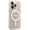 Guess GUHMP14LH4STP iPhone 14 Pro 6.1 różowy/pink hardcase 4G MagSafe