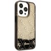 Guess GUHCP14LLC4PSGK iPhone 14 Pro 6.1 czarny/black hardcase Liquid Glitter 4G Transculent