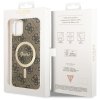 Guess GUHMN61H4STW iPhone 11 6.1brązowy/brown hardcase 4G MagSafe