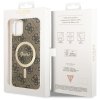 Guess GUHMN61H4STW iPhone 11 6.1 brązowy/brown hardcase 4G MagSafe