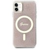 Guess GUHMN61H4STP iPhone 11 6.1 różowy/pink hardcase 4G MagSafe