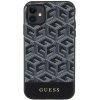 Guess GUHMN61HGCFSEK iPhone 11 / Xr 6.1 czarny/black hardcase GCube Stripes MagSafe