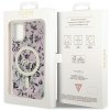 Guess GUHMN61HCFWSP iPhone 11 / Xr 6.1 różowy/pink hardcase Flower MagSafe