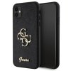 Guess GUHCN61HG4SGK iPhone 11 / Xr 6.1czarny/black hardcase Glitter Script Big 4G
