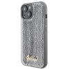 Guess GUHCP15SPSFDGSS iPhone 15 / 14 / 13 6.1 srebrny/silver hardcase Sequin Script Metal