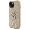 Guess GUHCP15SHG4SGD iPhone 15 / 14 / 13 6.1 złoty/gold hardcase Glitter Script Big 4G