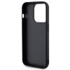 Guess GUHCP15LPSQSQSK iPhone 15 Pro 6.1 czarny/black hardcase Quilted Metal Logo