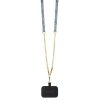 Guess GUHCP14XP4TDSCPB iPhone 14 Pro Max 6.7 niebieski/blue hardcase Crossbody 4G Metal Logo