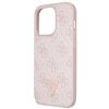 Guess GUHCP15LP4TDSCPP iPhone 15 Pro 6.1 różowy/pink hardcase Crossbody 4G Metal Logo
