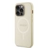 Guess GUHMP15XPSAHMCB iPhone 15 Pro Max 6.7 złoty/gold hardcase Saffiano MagSafe