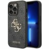 Guess GUHCP15L4GMGGR iPhone 15 Pro 6.1 szary/grey hardcase 4G Big Metal Logo