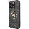 Guess GUHCP15L4GMGGR iPhone 15 Pro 6.1 szary/grey hardcase 4G Big Metal Logo