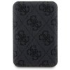 Zestaw Guess GUBPM5N614GEMGK iPhone11 6.1 hardcase + Powerbank 5000mAh MagSafe czarny/black 4G Metal Logo