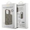 Zestaw Guess GUBPM5P15X4GEMGW iPhone15 Pro Max 6.7 hardcase + Powerbank 5000mAh MagSafe brązowy/brown 4G Metal Logo