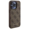 Zestaw Guess GUBPM5P15X4GEMGW iPhone15 Pro Max 6.7 hardcase + Powerbank 5000mAh MagSafe brązowy/brown 4G Metal Logo