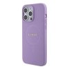 Guess GUHMP15XPSAHMCU iPhone 15 Pro Max 6.7 fioletowy/purple hardcase Saffiano MagSafe