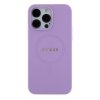 Guess GUHMP15XPSAHMCU iPhone 15 Pro Max 6.7 fioletowy/purple hardcase Saffiano MagSafe