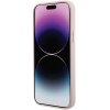 Guess GUHCP15M4DGPP iPhone 15 Plus / 14 Plus 6.7 jasnoróżowy/pink hardcase Silicone Logo Strass 4G