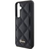 Guess GUHCS23FEPSQSQSK S23 FE S711czarny/black hardcase Quilted Metal Logo