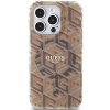 Guess GUHMP15XHGCUSTGW iPhone 15 Pro Max 6.7 brązowy/brown hardcase IML GCube MagSafe