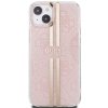 Guess GUHCP15MH4PSEGP iPhone 15 Plus / 14 Plus 6.7 różowy/pink hardcase IML 4G Gold Stripe