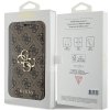 Guess GUBKP15X4GMGBR iPhone 15 Pro Max 6.7 brązowy/brown book 4G Metal Logo