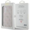 Guess GUHMS24MG4GFRP S24+ S926 różowy/pink hardcase 4G Collection Leather Metal Logo MagSafe