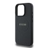 Guess GUHMP16LPGHSMMK iPhone 16 Pro 6.3 czarny/black hardcase Grained Ring MagSafe