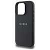 Guess GUHMP16XPGHSMMK iPhone 16 Pro Max 6.9 czarny/black hardcase Grained Ring MagSafe