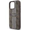 Guess GUHMP16XP4RPSW iPhone 16 Pro Max6.9 brązowy/brown hardcase 4G Printed Stripes MagSafe