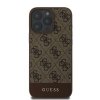 Guess GUHCP16LG4GLBR iPhone 16 Pro 6.3 brązowy/brown hardcase 4G Bottom Stripe