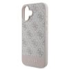 Guess GUHCP16MG4GLPI iPhone 16 Plus 6.7różowy/pink hardcase 4G Bottom Stripe