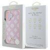 Guess GUHMP16SPGPYSP iPhone 16 6.1 różowy/pink hardcase Peony Script MagSafe