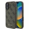 Guess GUHCP16SG4GFBR iPhone 16 6.1 brązowy/brown hardcase 4G Classic